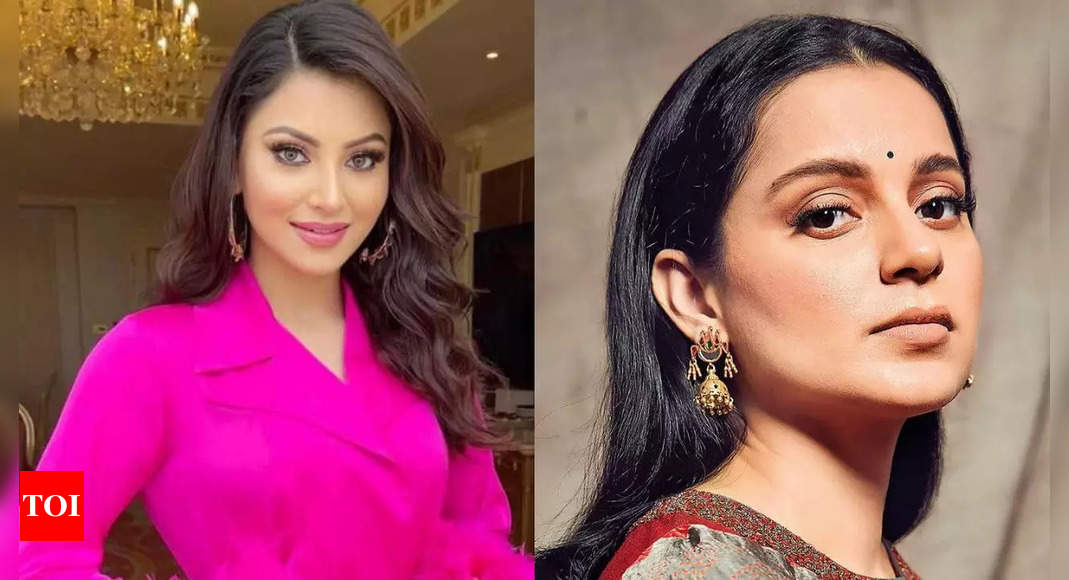 Urvashi Rautela dice que Kangana Ranaut tiene el ‘valor’ de hablar: “Todo lo que ella dice es la verdad, sucede en la industria” | Noticias de cine en hindi – Times of India