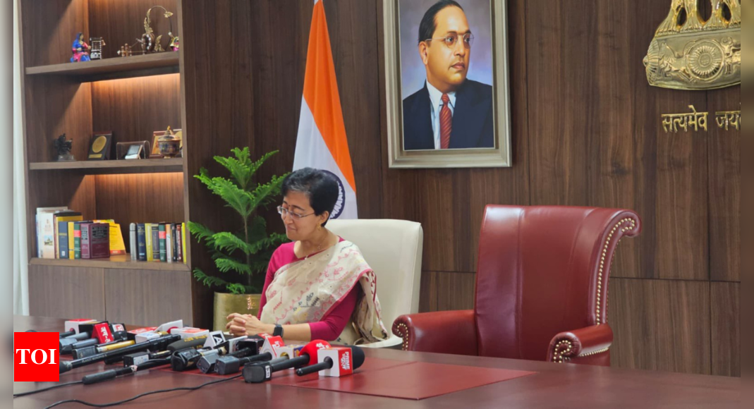 Atishi Marlena Becomes Delhi CM, Empty Chair Symbolic of Kejriwal's Absence