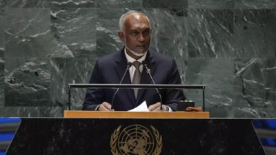 Maldives president seeks an end to Gaza war, more dynamic multilateral system