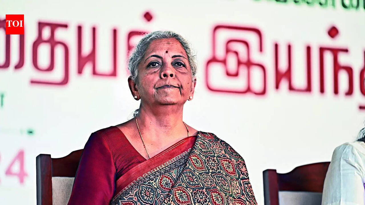 Fm: Bjp Doesn’t Indulge In Dynasty Politics | Chennai News - The Times ...