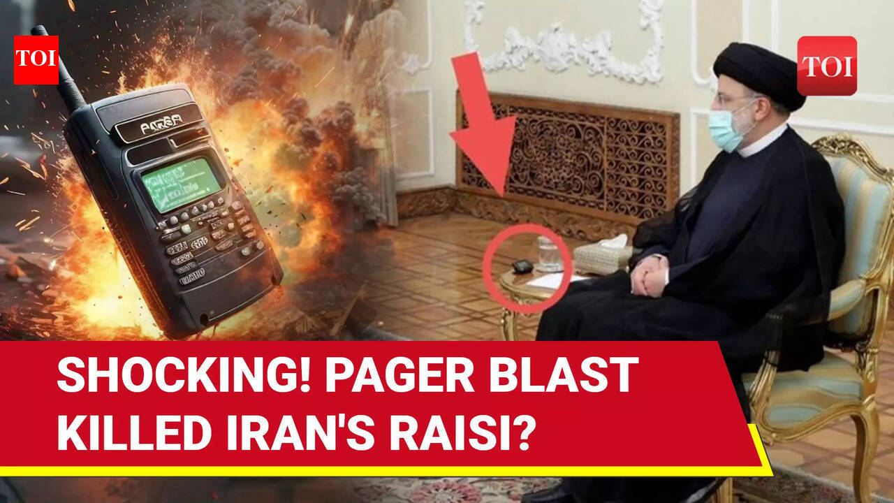 Raisi's Pager Exploded Moments Before Chopper Crash: Iran MP Drops ...