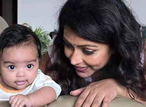 Amala Paul shares her latest picture with her baby boy Ilai