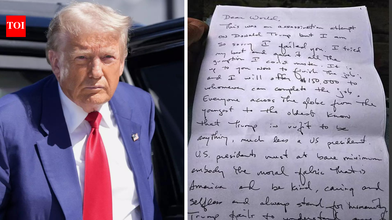 Trump Florida shooting: Alleged gunman Ryan Routh wrote of ...