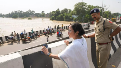 Bengal CM Mamata Banerjee blames DVC for flood situation, says repeated requests to Centre went unanswered