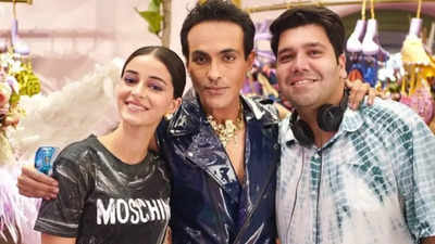 Ananya Panday grooves on Falguni Pathak's track 'Yaad Piya Ki' alongside director Collin D'Cunha and Ria Sen - WATCH VIDEO