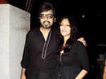 Avinash Gwariker with wife
