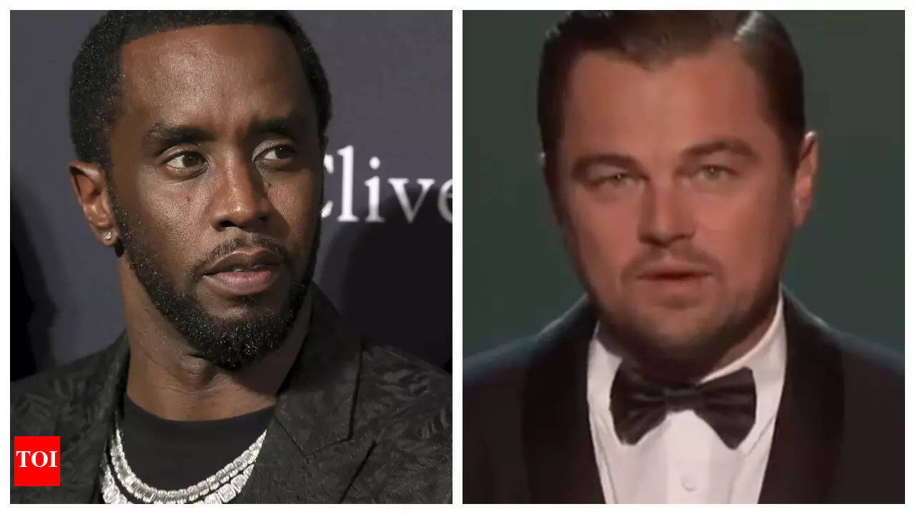 Leonardo DiCaprio SPOTTED in pics from Sean Diddy Combs' WILD parties;  rapper claims Oscar-winner was his 'favourite guest' - WATCH | - Times of  India