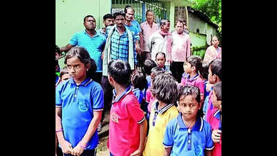 Students lock school gate demanding more teachers