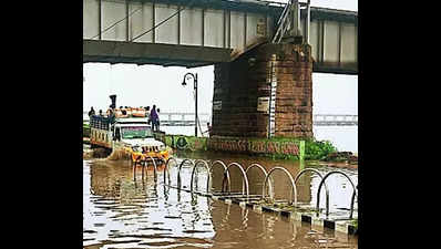 Heavy rainfall floods several low-lying areas in Cuttack