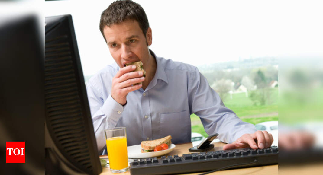 Ills of the desktop diet - Times of India