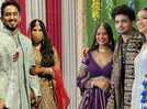 Adnaan Shaikh-Ayesha Shaikh Wedding: Mr. Faisu, Sana Makbul, Vishal Pandey, Shivani Kumari and others attend the star-studded Sangeet ceremony