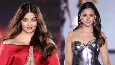 Pic - Aishwarya Rai Bachchan and Alia Bhatt enjoy a hearty conversation as they get ready together for the Paris Fashion Week