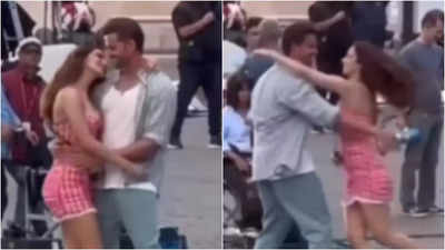 Leaked: Hrithik Roshan and Kiara Advani shoot romantic song for 'War 2' in Italy: video inside