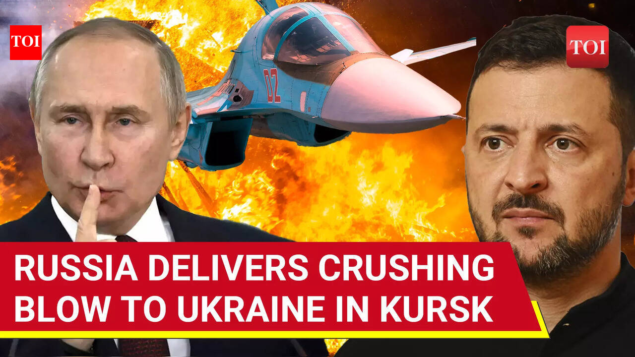 Russia Unleashes UAV-launched Missile In Kursk For The 1st Time ...