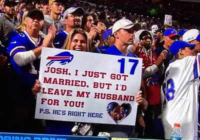 From Witty Signs to Dominant Plays: A Night of Entertainment at the Bills vs. Jaguars Matchup