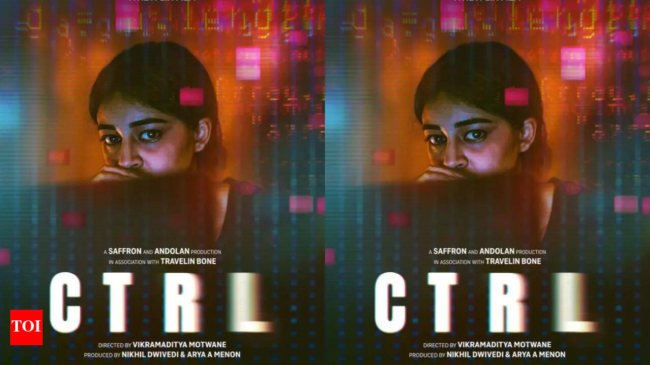 Ananya Panday drops intriguing 'CTRL' poster ahead of trailer launch TOMORROW - Times of India