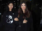 Aishwarya Rai Bachchan and daughter Aaradhya Bachchan return to Mumbai from Paris Fashion Week 2024