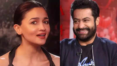 Alia Bhatt reveals she expected to be ‘severely intimidated’ by Jr NTR: "I was very nervous"