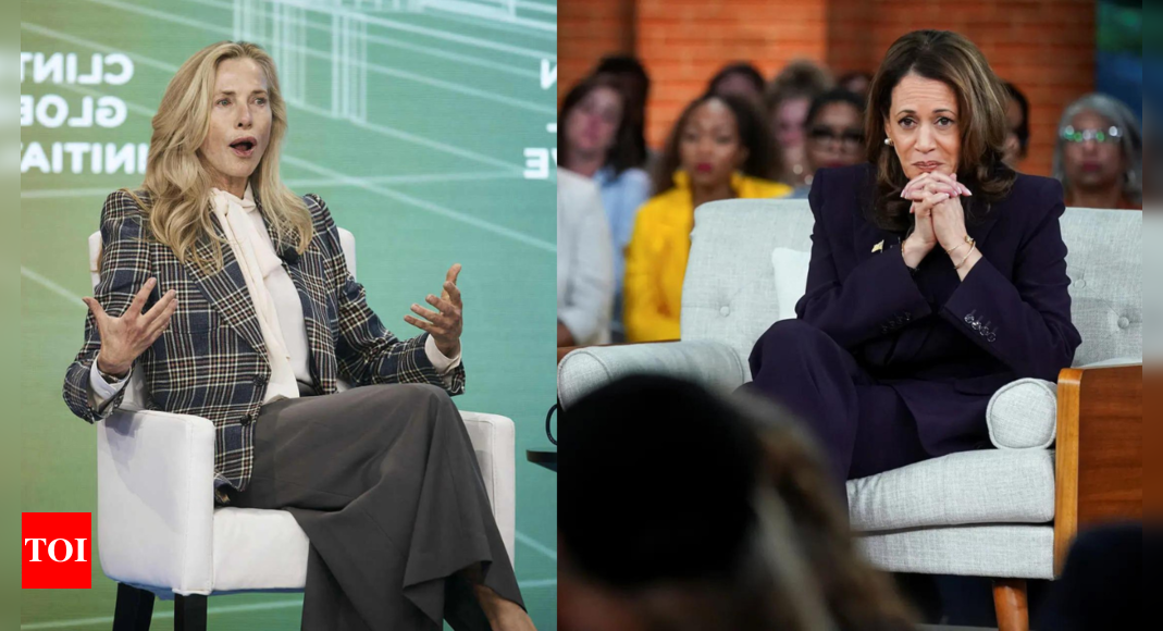 Laurene Powell Jobs: Who is Laurene Powell Jobs? Invisible hand behind Kamala Harris’s rise | World News – Times of India