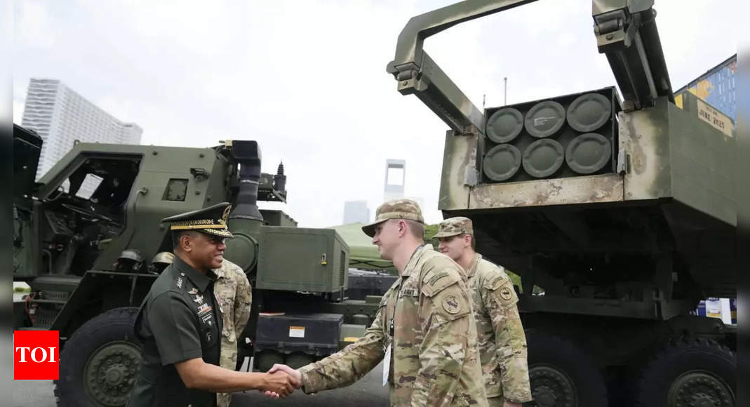 Philippines military backs permanent stay of US missile system – Times of India