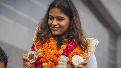 Manu Bhaker shushes social media trolls towards display of two Olympic medals, says...