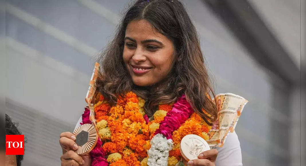 Manu Bhaker shushes social media trolls in the direction of show of two Olympic medals, says… | Extra sports activities Information – Occasions of India