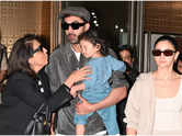 Ranbir, Alia, Raha return home from Paris