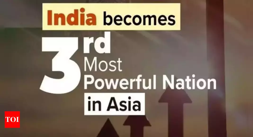 India's Power Surges, Ranking 3rd in Asia