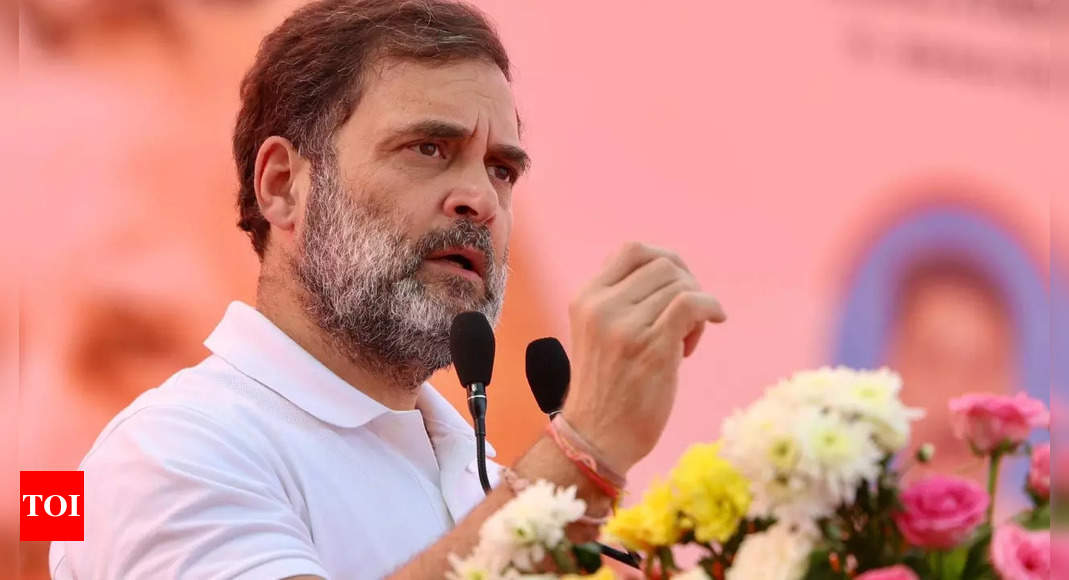 Rahul Gandhi mistakenly calls Kashmiri Pandits as refugees, Amit ...