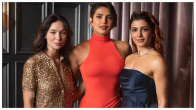 Priyanka Chopra joins Samantha and Matilda De Angelis to celebrate launch of 'Citadel: Diana' and 'Citadel: Honey Bunny'