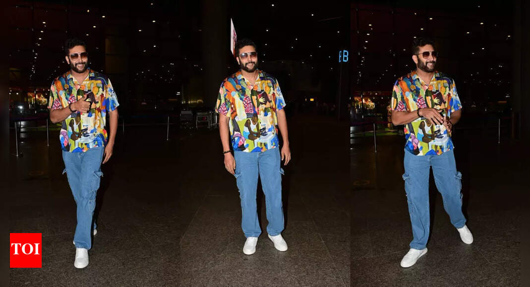 Jayam Ravi looks dapper as he gets clicked at Mumbai airport amidst ...