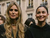 Alia shares pics with Heidi Klum from Paris