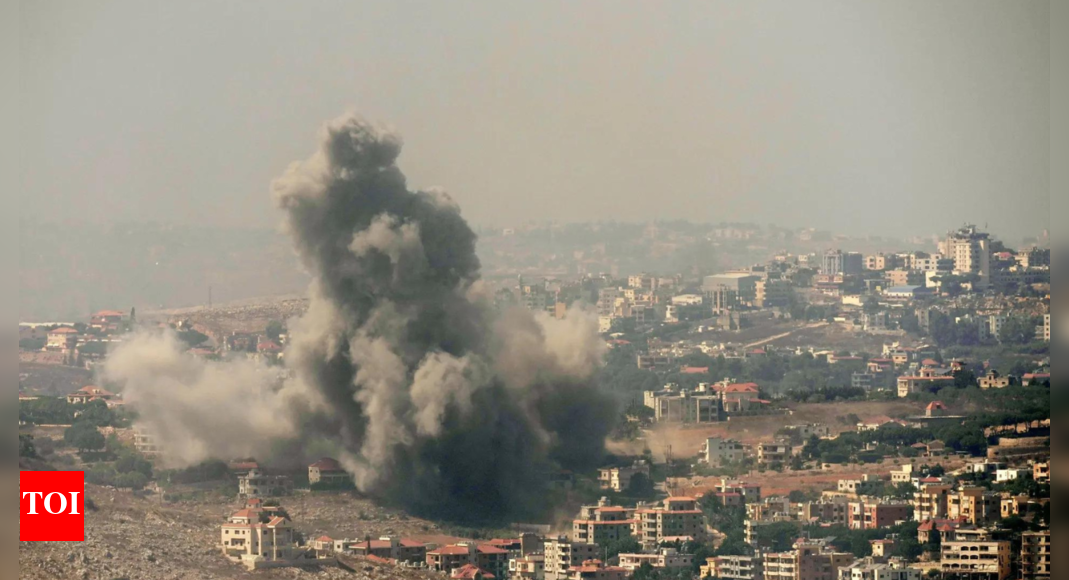 Israel rejects ceasefire plans, says goal to 'crush' Hezbollah in Lebanon Times of India