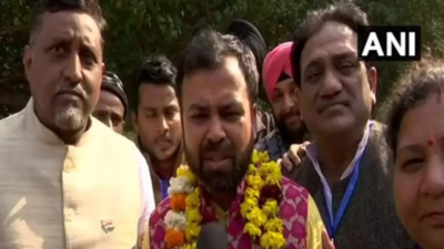 AAP MLA  Akhilesh Pati Tripathi booked for assaulting DJB staffer in northwest Delhi
