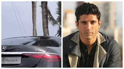 Farhan Akhtar buys a swanky Mercedes worth over Rs 3 crore- Watch