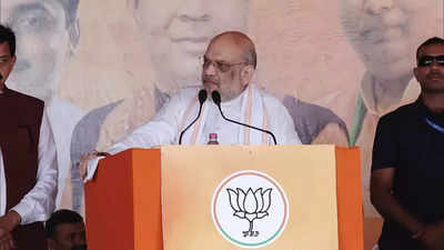 NC, Congress and PDP responsible for terrorism in J&K: Amit Shah in Udhampur rally