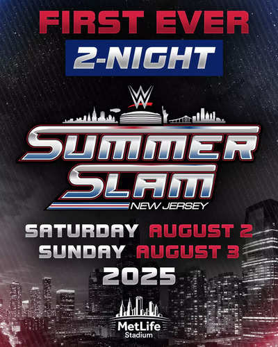 Major Announcement: WWE SummerSlam 2025 to be a Two-Day Event – Date and Location Revealed