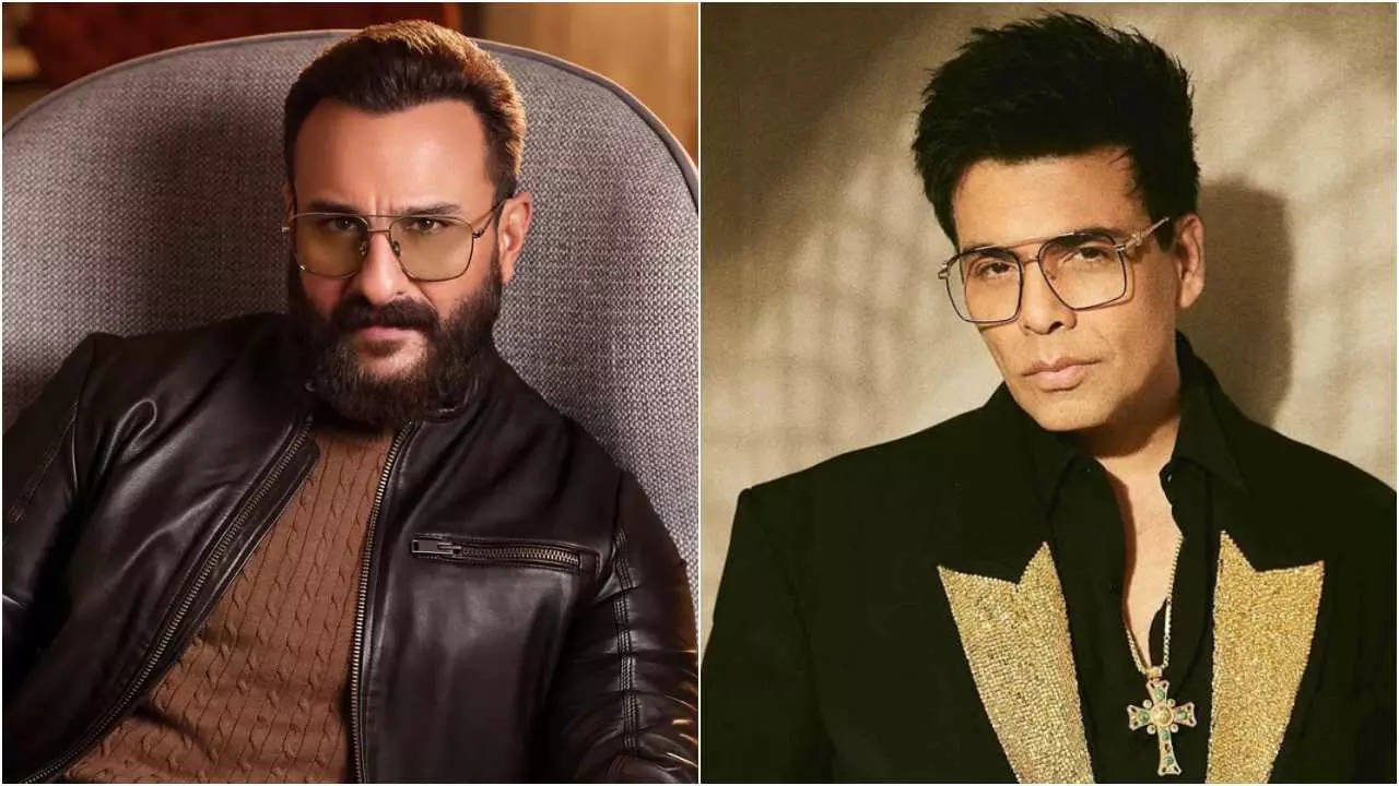 Saif Ali Khan reacts to Karan Johar's 'stars charge Rs 40 crore but bring in only Rs 3.5 crore' remark: 'He wants to cut pay cheques' | Hindi Movie News - Times of India