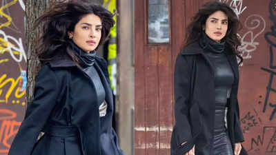 Priyanka Chopra luce feroz en estas FOTOS filtradas del rodaje de la temporada 2 de 'Citadel', los fanáticos la llaman 'leona' - Ver dentro