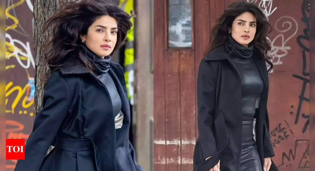 Priyanka Chopra luce feroz en estas FOTOS filtradas del rodaje de la temporada 2 de ‘Citadel’, los fanáticos la llaman ‘leona’ – Ver adentro – Times of India