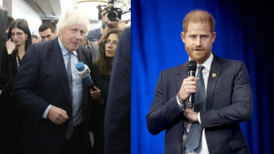 Boris Johnson deu 'palestra viril' a Harry na tentativa de impedir 'Megxit', revela livro de memórias