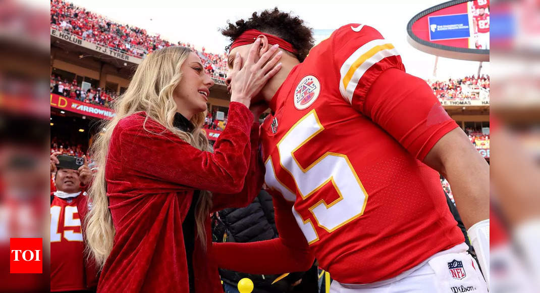 Top 5 couples who are creating buzz in the NFL community: Jalen Hurts, Bryonna Burrows, Travis Kelce, Taylor Swift and more | NFL News – Times of India