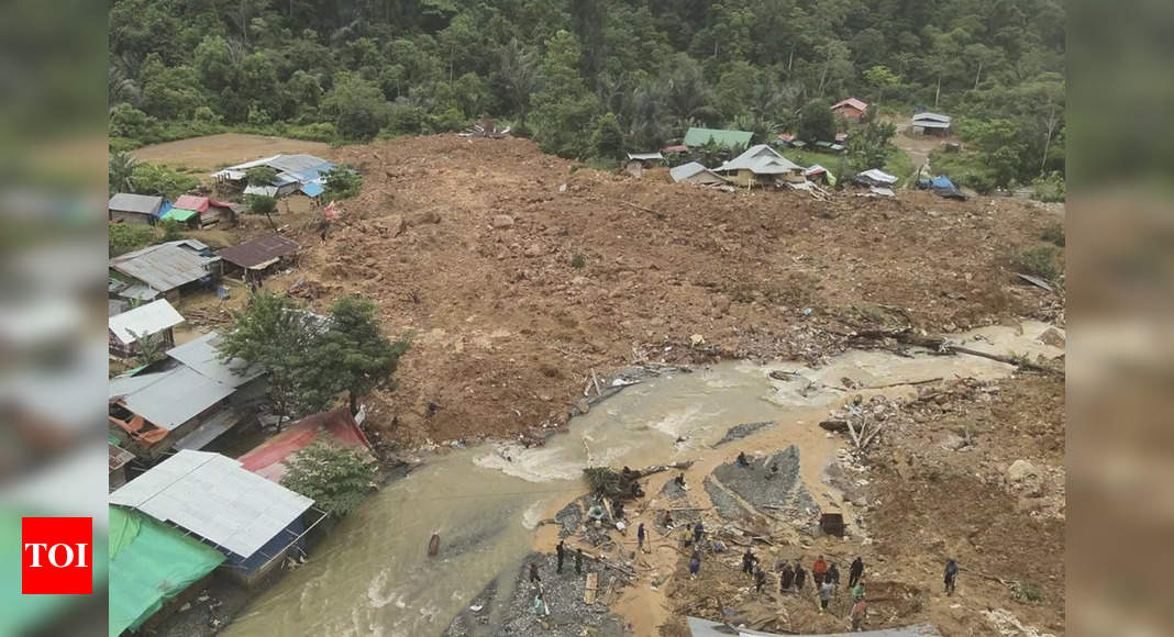 Landslide in western Indonesia gold mine kills 15, dozens missing – Times of India