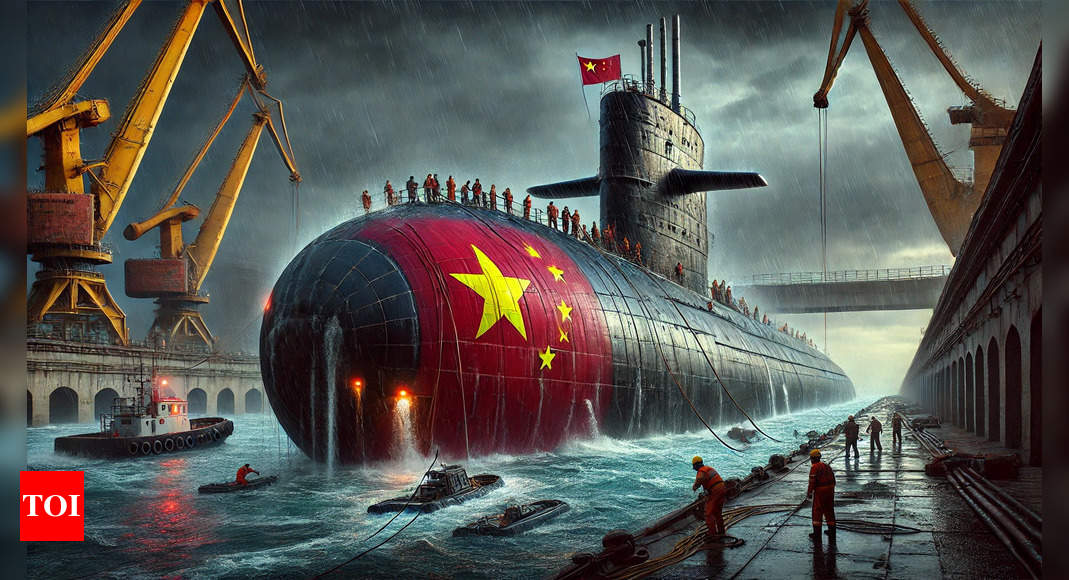 Another Wuhan disaster: US says China’s latest state-of-the-art submarine sank while in dock | World News – Times of India