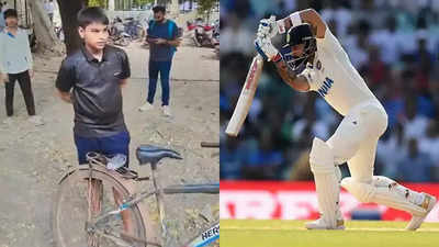 58 km in 7 hours! 15-year-old boy cycles from Unnao to Kanpur to watch Virat Kohli bat