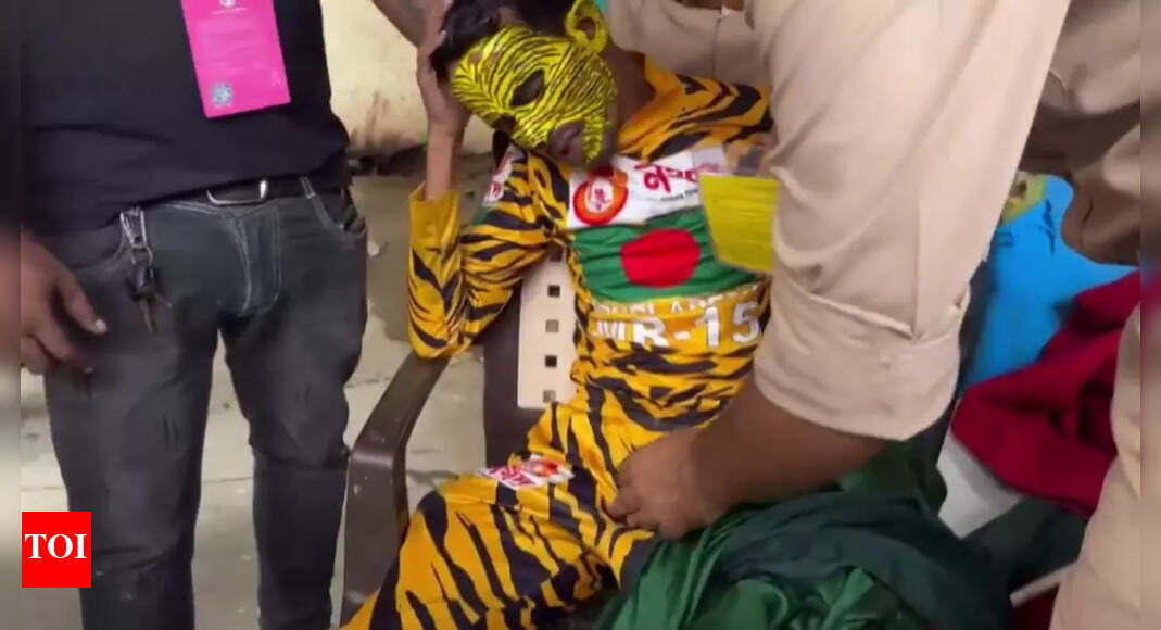 Bangladeshi fan hospitalised after 'falling ill'; Police denies assault speculation