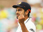 Kohli fined for showing middle finger