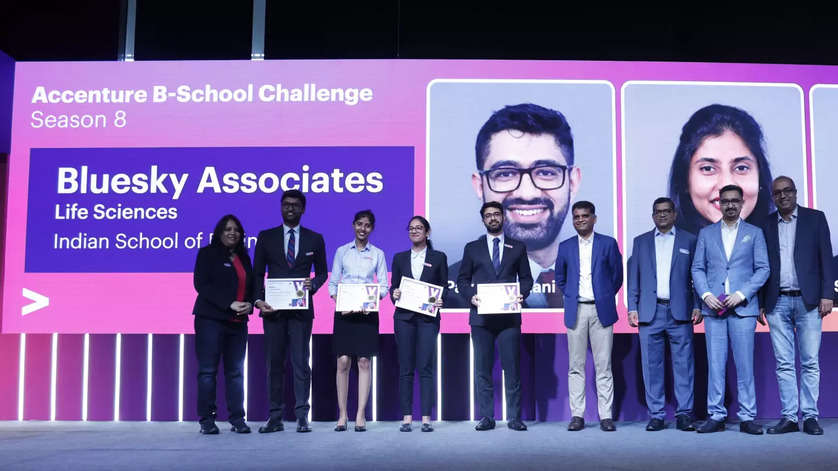 business new tamfitronics Indian School of Business Students Win Accenture B-School Challenge 2024