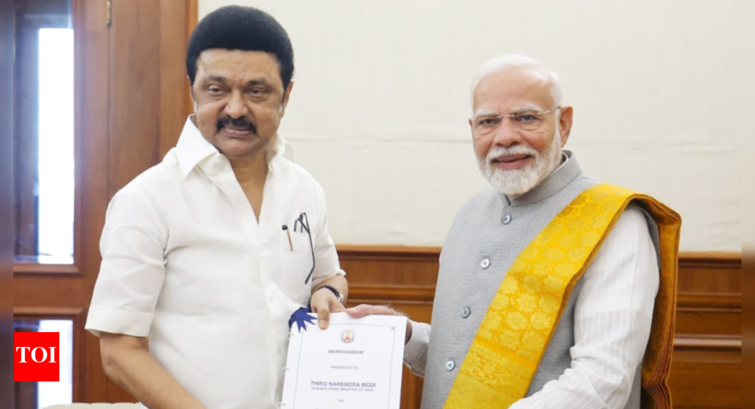 Chennai Metro Rail phase 2: Stalin meets PM, seeks early approval of 50 ...