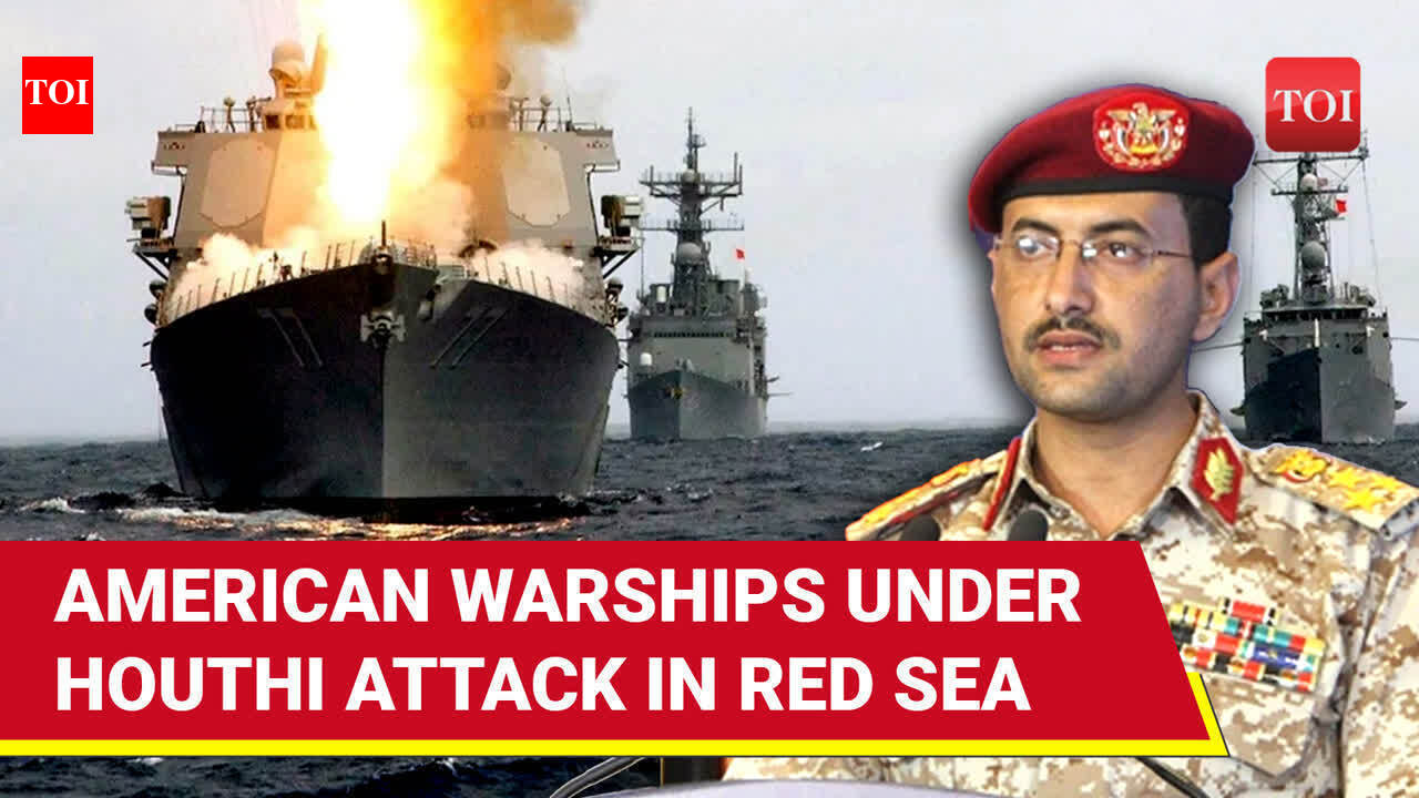 Houthis Hammer 3 U.S. Warships With 23 Ballistic Missiles & Drones In ...